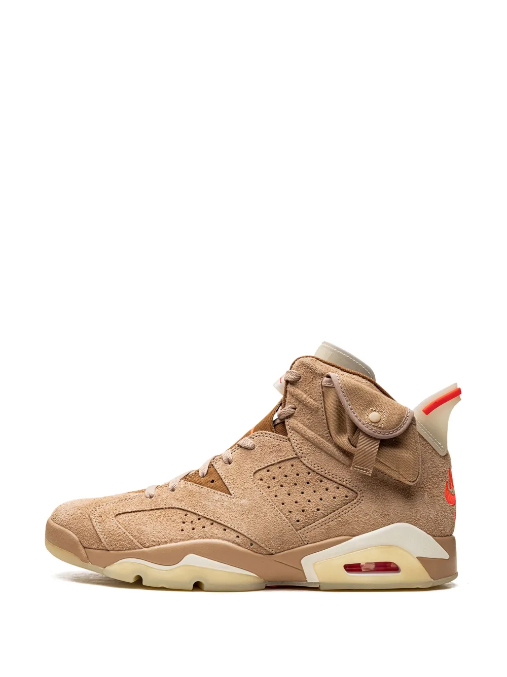 x Travis Scott Air Jordan 6 Retro SP "British Khaki Promo Sample" sneakers