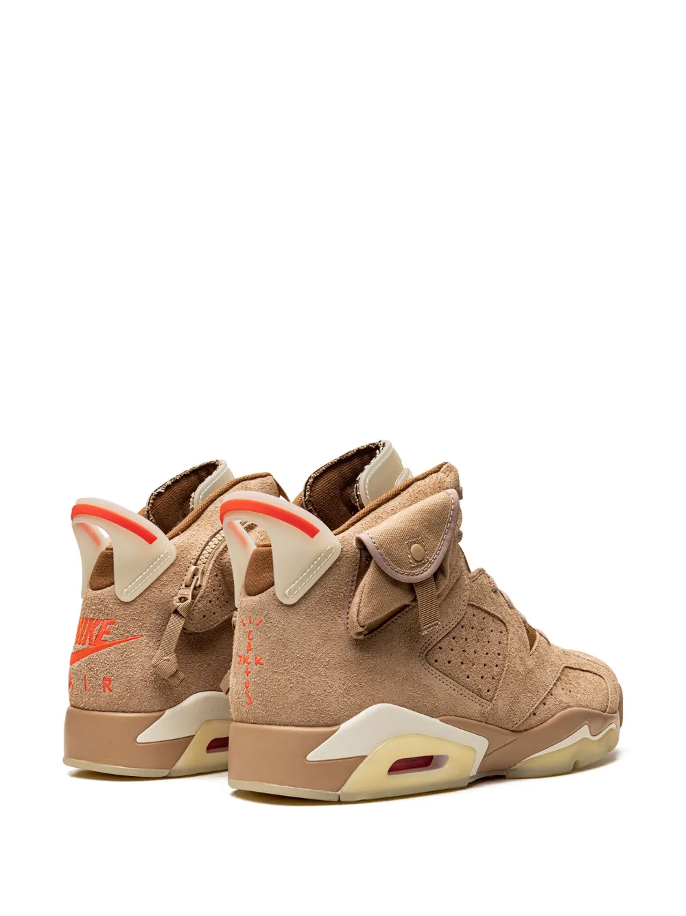 x Travis Scott Air Jordan 6 Retro SP "British Khaki Promo Sample" sneakers