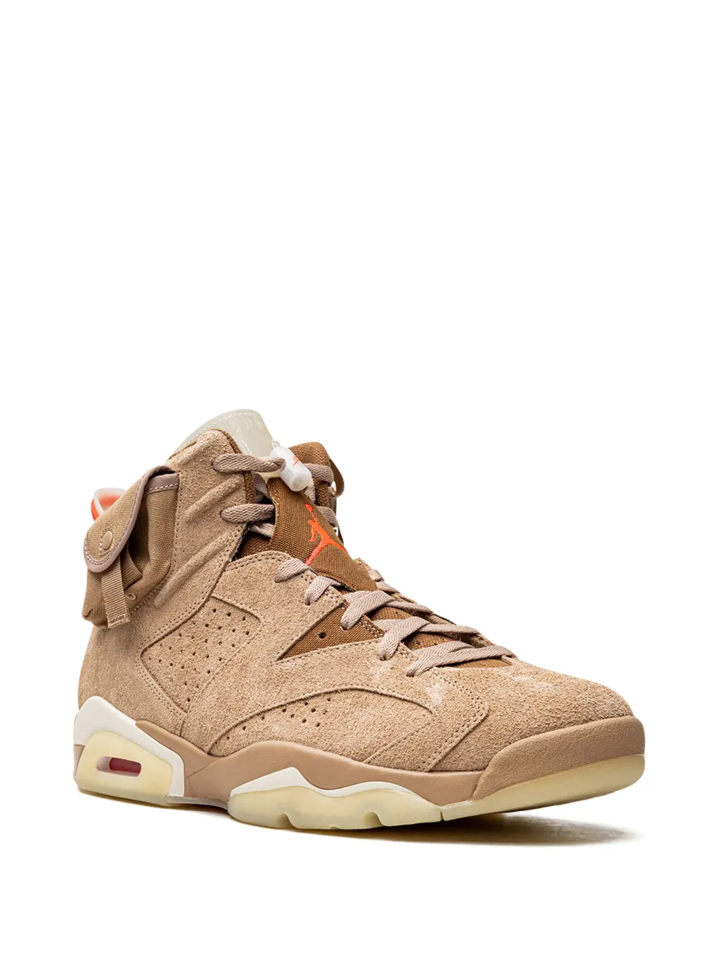 x Travis Scott Air Jordan 6 Retro SP "British Khaki Promo Sample" sneakers