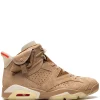 x Travis Scott Air Jordan 6 Retro SP "British Khaki Promo Sample" sneakers