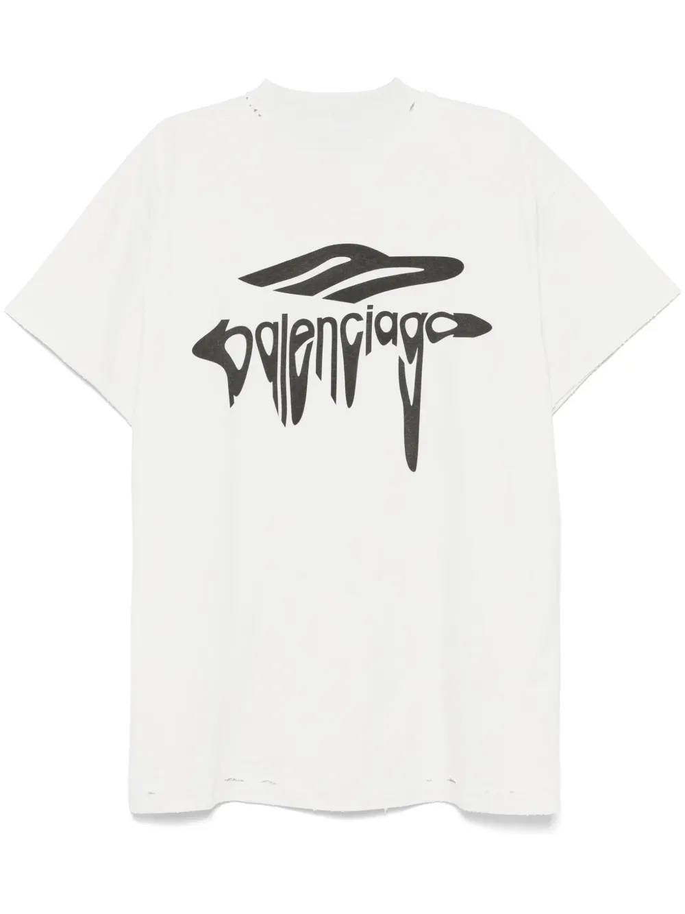 New Season  Balenciaga 3B Liquified Oversize t-shirt