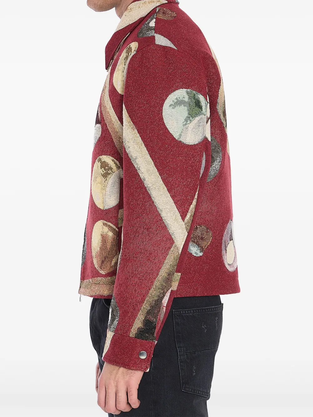 New Season  AMIRI Biliard Tapestry jacket