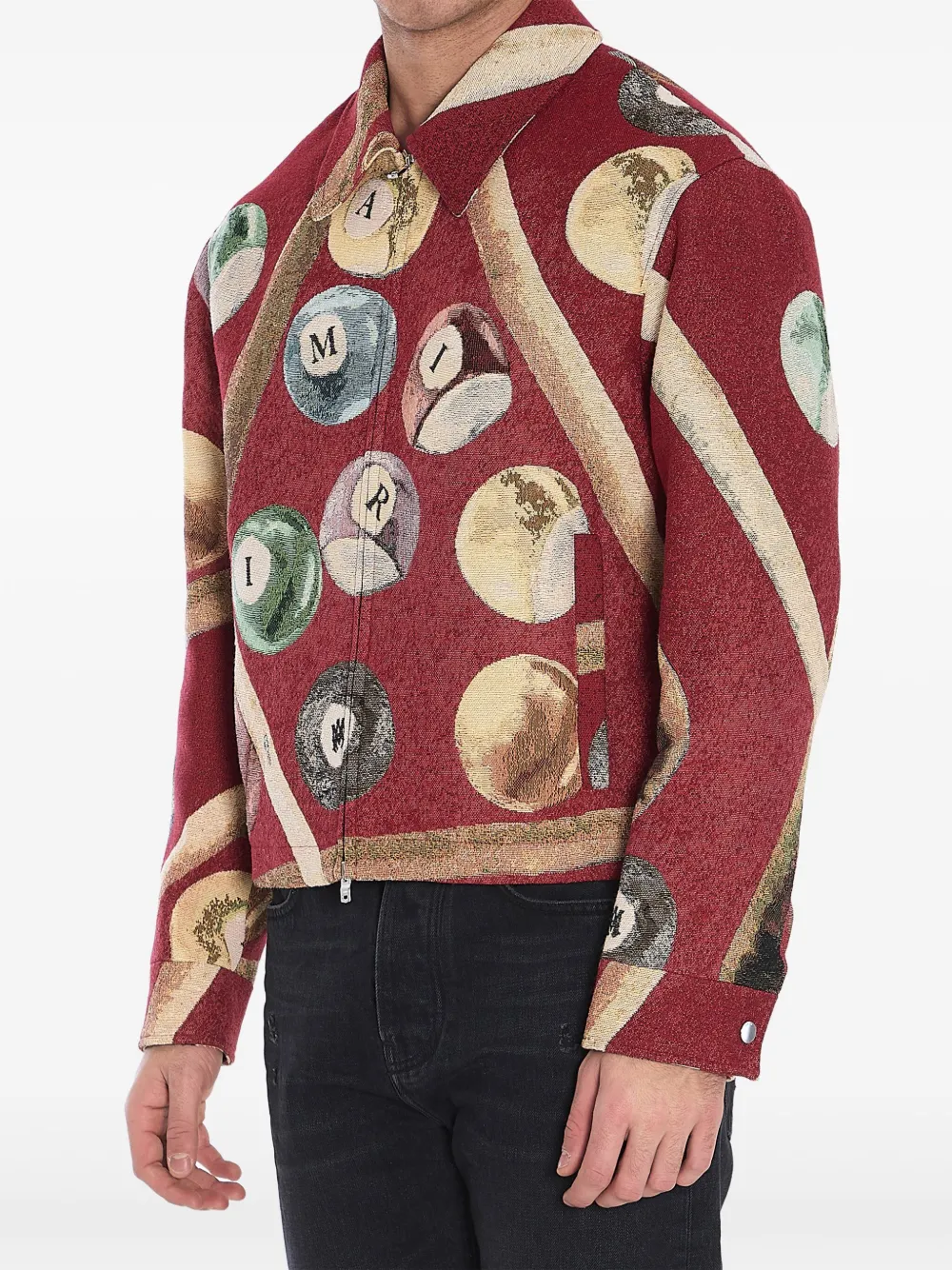 New Season  AMIRI Biliard Tapestry jacket