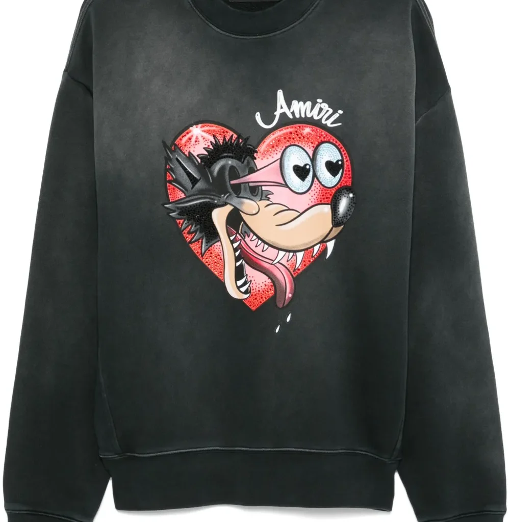 New Season  AMIRI Hopeless Romantic sweatshirt