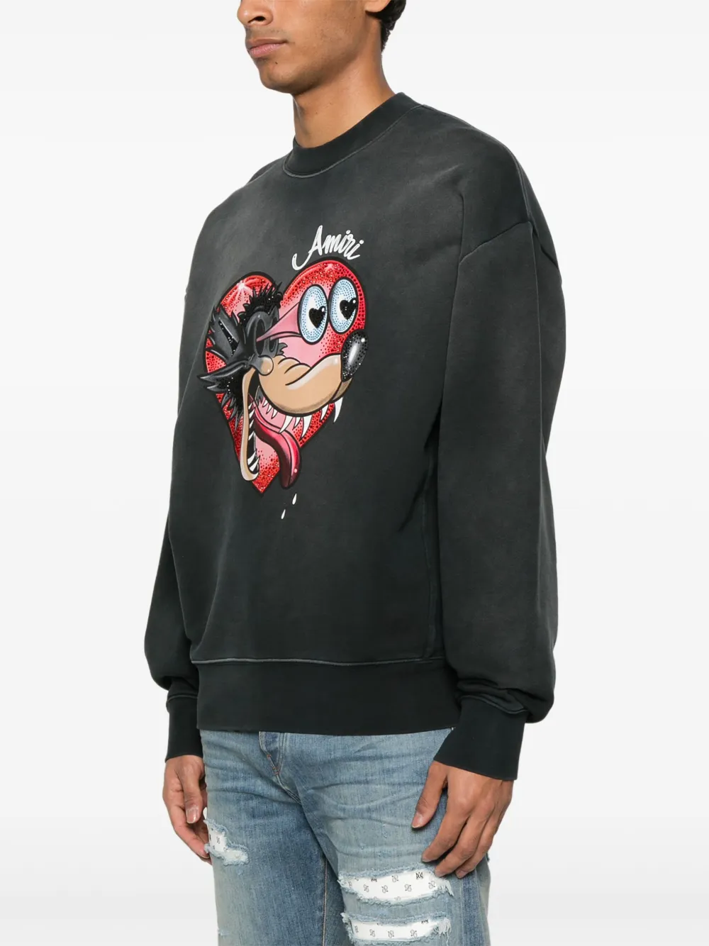 New Season  AMIRI Hopeless Romantic sweatshirt