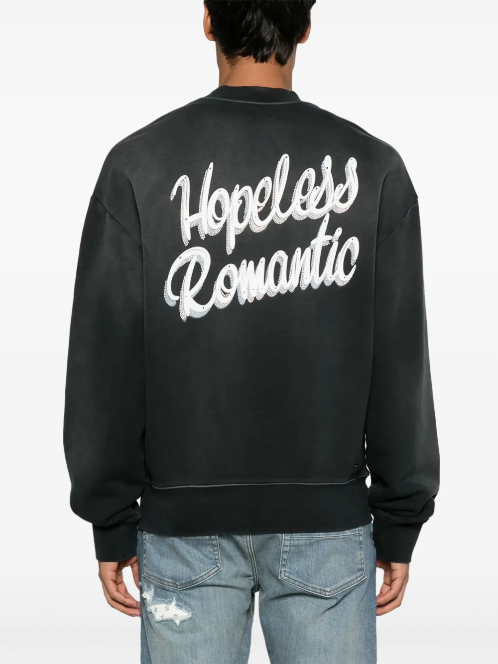 New Season  AMIRI Hopeless Romantic sweatshirt